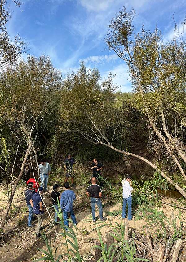 Ações de restauro fluvial implementadas na Ribeira de Ximassas
