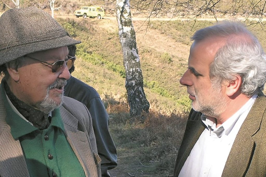 José Moreira da Silva com Francisco Castro Rego