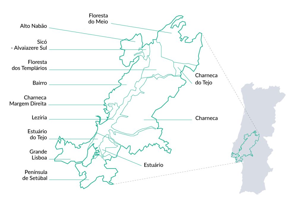 Quais são as espécies a privilegiar no Vale do Tejo, em ações de florestação ou reconversão florestal?